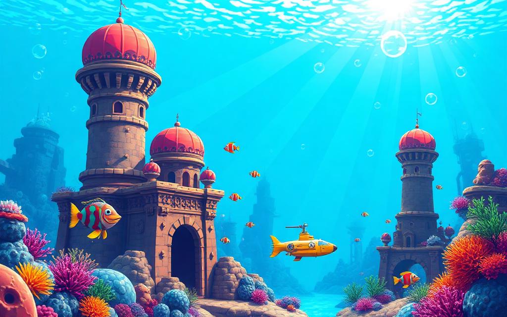 Underwater City illustration